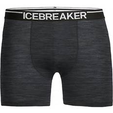 Herren - Merinowolle Unterwäsche Icebreaker Merino Anatomica Boxers - Jet Heather