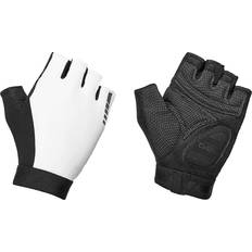 Weiß Handschuhe Gripgrab WorldCup Short Finger Padded Cycling Gloves Unisex - White