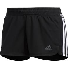 Adidas Pacer 3-Stripes Knit Short Women - Black/White