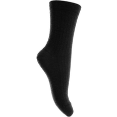 mp Denmark Ankle Wool Socks - Black (718-08)