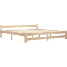 vidaXL Solid Pine 55cm Bettrahmen 200X200cm