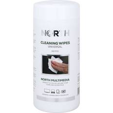 Toalett - og husholdningspapir North Cleaning Wipes Universal 100-pack