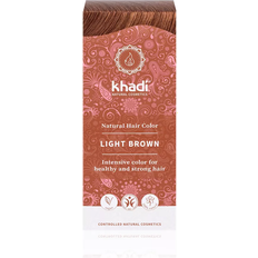 Weichmachend Hennafarben Khadi Herbal Hair Colour Light Brown 100g