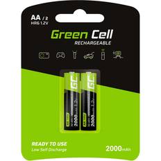 Green Cell NiMH AA 2000mAh Compatible 2-pack