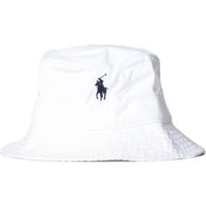 Polo Ralph Lauren Weiß Kopfbedeckungen Polo Ralph Lauren Loft Bucket Hat - White