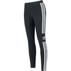Baumwolle - Damen Strumpfhosen & Stay-ups Adidas Trefoil Leggings - Black