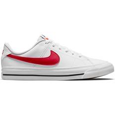 Children's Shoes Nike Court Legacy GS - White/Black/University Red