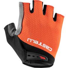 Red Gloves Castelli Entrata V Cycling Gloves Unisex - Fiery Red