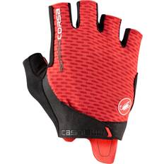 Rot - Unisex Handschuhe Castelli Rosso Corsa Pro V Cycling Gloves Unisex - Red