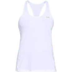 Under Armour Women Tank Tops Under Armour HeatGear Armour Racer Tank Women - White