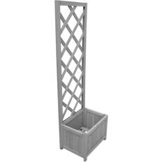 vidaXL Trellis Planter 15.748x11.811x53.15"