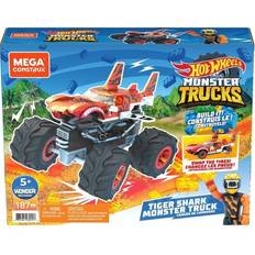 Monstertrucks reduziert Mega Construx Hot Wheels Tiger Shark Monster Truck