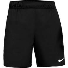 Schlitz Shorts Nike Men's Court Dri-FIT Victory Shorts 7" - Black/White