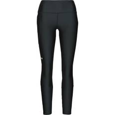 HeatGear Armour Hi-Rise Leggings Women - Black/Metallic Silver