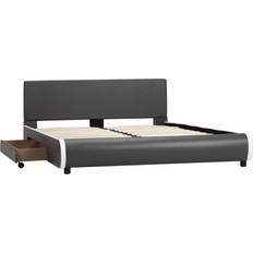 vidaXL Bed Frame with Drawers 72cm Bettrahmen 140x200cm
