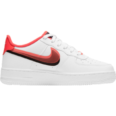 Buy Nike Youth Air Force 1 Low LV8 GS CW1574 101 Double Swoosh - Size 5Y at