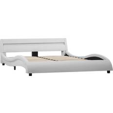 vidaXL Bed Frame with LED 57cm Bettrahmen 120X200cm