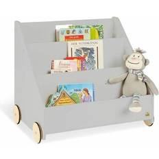 Grau Aufbewahrung Pinolino Lasse Children's Bookcase with Wheels