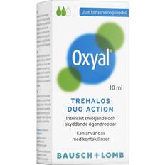 Kontaktlinsetilbehør Bausch & Lomb Oxyal Trehalos Duo Action