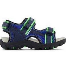 Geox Strada - Blue/Fluo Green