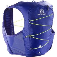 Salomon Active Skin 8 Set Backpack - Clematis Blue/Safety Yellow