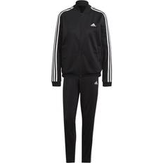 Adidas Dame Jumpsuits & Overaller Adidas Essentials 3-Stripes Track Suit Women - Black/White