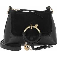 Velourleder Handtaschen See by Chloé Joan Mini Crossbody Bag - Black