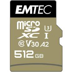 512 GB Minnekort Emtec Speedin microSDXC Class 10 UHS-I U3 512GB