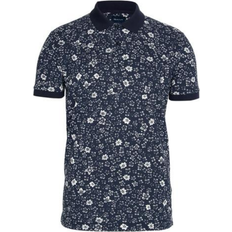 Gant Men T-shirts & Tank Tops Gant Freedom Flower Print Piqué Rugger Polo Shirt - Classic Blue