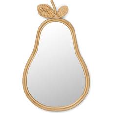Braun Spiegel Ferm Living Pear Mirror