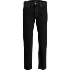 Jack & Jones Herre Bukser & Shorts Jack & Jones Chris Original CJ 981 Loose Fit Jeans - Black/Black Denim