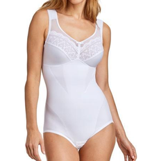 Ungepolstert Bodys Miss Mary Happy Hearts Shaping Body - White