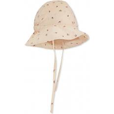 Konges Sløjd Pilou Baby Sunhat - Bloom Red/Blue