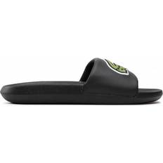 Lacoste Unisex Pantoffeln & Hausschuhe Lacoste Croco Slides - Black/Green