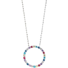 Sif Jakobs Biella Necklace - Silver/Multicolour