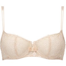 Chantelle Day to Night Lace Unlined Demi Bra - Nude Blush