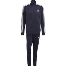 Adidas Essentials 3-Stripes Track Suit - Legend Ink/White