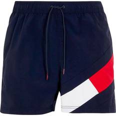 XXL Badehosen Tommy Hilfiger Colour Blocked Slim Fit Mid Length Swim Shorts - Desert Sky