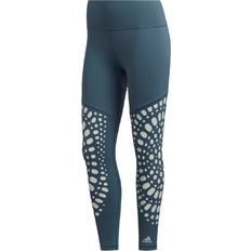 adidas Believe This 2.0 Power 7/8 Tights Women - Legacy Blue/Green Tint