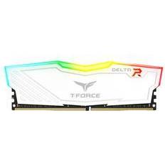 RAM Memory TeamGroup T-Force Delta RGB White DDR4 3600MHz 2x16GB (TF4D432G3600HC18JDC01)