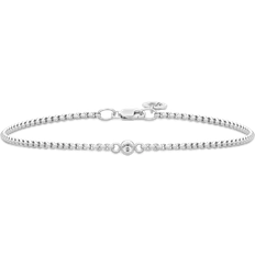 Julie Sandlau Fina Bracelet - Silver/Transparent