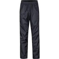 Black - Men Rain Clothes Marmot Men's PreCip Eco Full-Zip Pants - Black