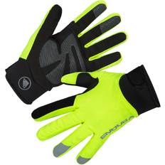 Gelb Handschuhe Endura Strike Waterproof Gloves Women - Hi Viz Yellow