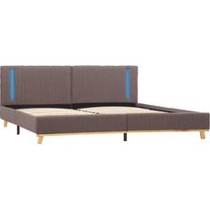 vidaXL Bed Frame with LED 80cm Bettrahmen 160x200cm