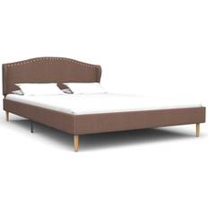 vidaXL Bed with Memory Foam Mattress 82.5cm Bettrahmen 120x200cm