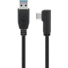 90°Angled USB A - USB C 3.1 (Gen.1) 1m