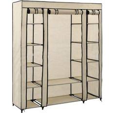 vidaXL Compartments and Rods Garderobe 150x176cm
