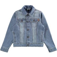 Name It Snap Button Denim Jacket - Blue/Medium Blue Denim (13187686)