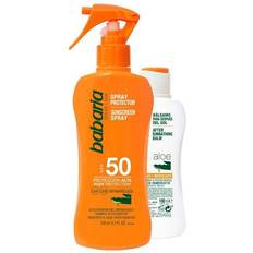 Damen Geschenkboxen & Sets Babaria Aloe Vera Sunscreen Spray SPF50 200ml + After Sun 100ml