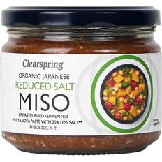 Clearspring Organic Japanese Reduced Salt Miso Paste Unpasteurised 270g